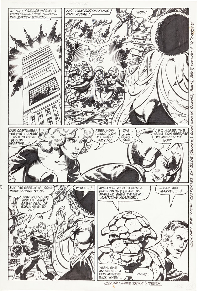 Mark Texeira - Punisher War Journal #50 Title Splash (1993), in