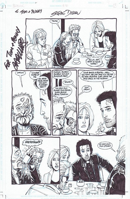 Dillon Steve Keeping the theme of popular new comics a great page from