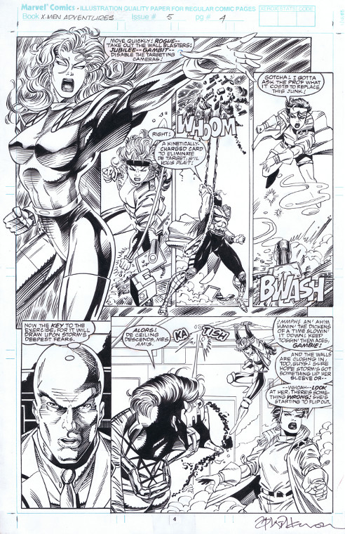 CRANDALL, REED - Flash Gordon #11 pg 4, Flash cave fishing, in